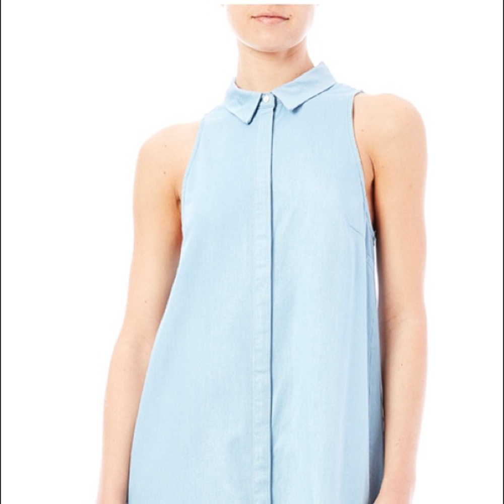 Chambray Denim Dress